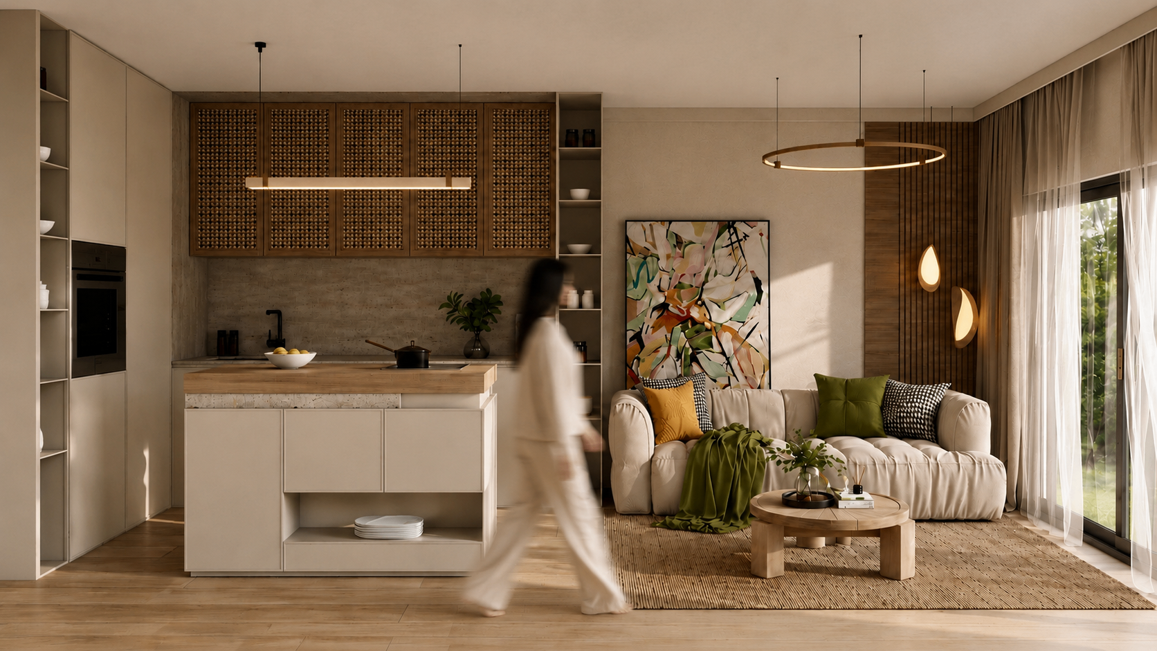 Studio Ame — a quiet residence bathed in low winter light